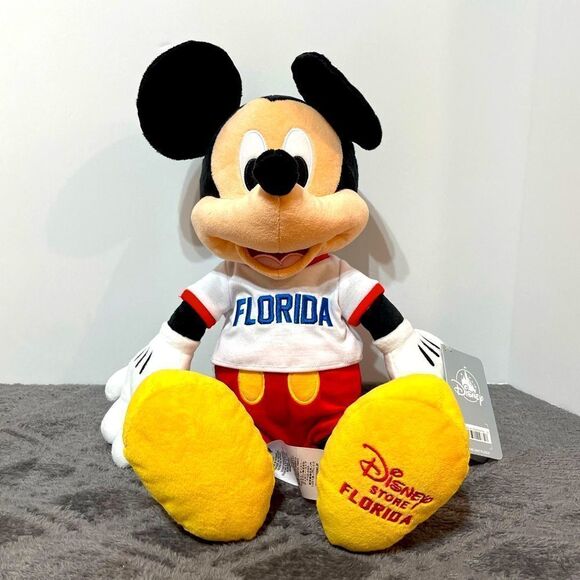 Disney Mickey Mouse Plush Florida NWT - Picture 1 of 9